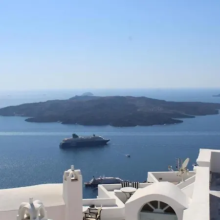 Villa Beautiful Santorini Galazio 2 Bedrooms Private Terrace & Breathtaking Caldera Views