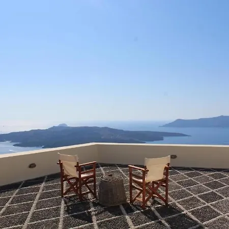 Vila Beautiful Santorini Galazio 2 Bedrooms Private Terrace & Breathtaking Caldera Views