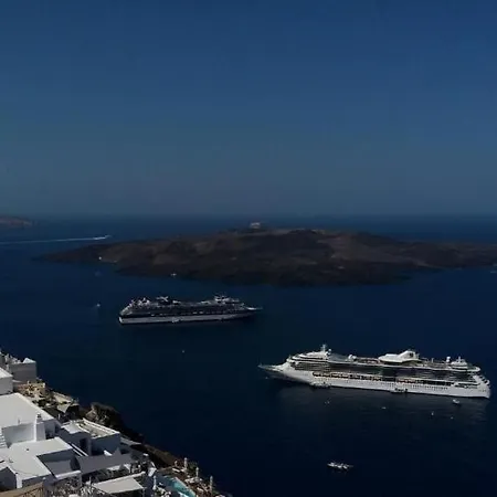 וילה Beautiful Santorini Galazio 2 Bedrooms Private Terrace Breathtaking Caldera Views סנטוריני