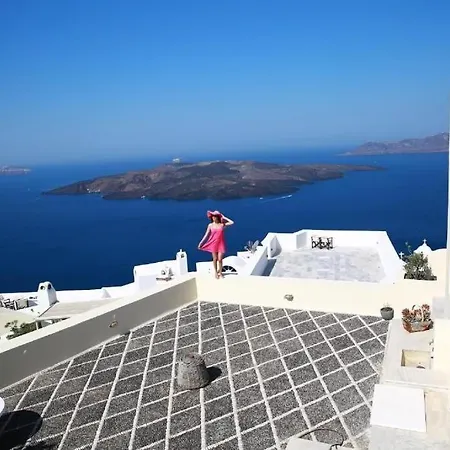 Beautiful Santorini Galazio 2 Bedrooms Private Terrace Breathtaking Caldera Views * סנטוריני