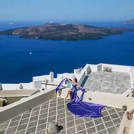 Beautiful Santorini Galazio 2 Bedrooms Private Terrace Breathtaking Caldera Views * סנטוריני