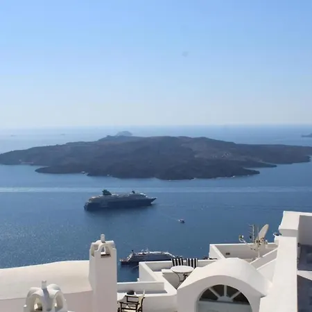 Beautiful Santorini Galázio 2 Bedrooms Private Terrace&breathtaking Caldera Views Villa