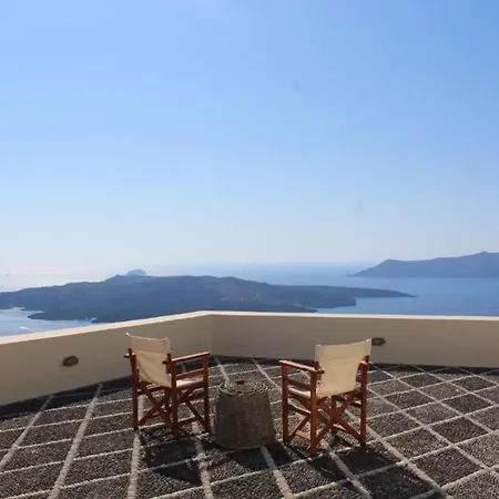 Beautiful Santorini Galázio 2 Bedrooms Private Terrace&breathtaking Caldera Views Villa